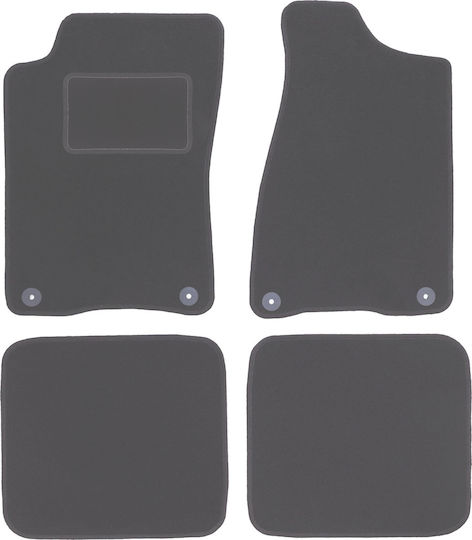 Graphite Car Mats for Audi 90 B3 Sedan 1986-1991
