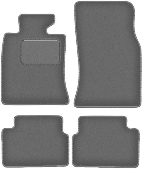 Graphite Car Mats Mini Clubman R55 Hatchback 2006