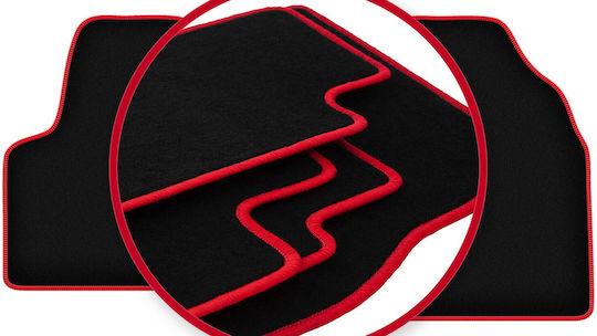 Carlux-red Car Mats Fiat Scudo I Van 1994-2006