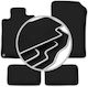 Carlux Silver Car Mats Mercedes-Benz SL R129 Roadster 1998-2002