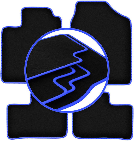 Covorașe auto Carlux-albastre pentru Daihatsu Cuore Vi Hatchback 2003-2007
