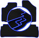 Carlux-blaue Autoteppiche Nissan Murano Z50 SUV 2003-2008