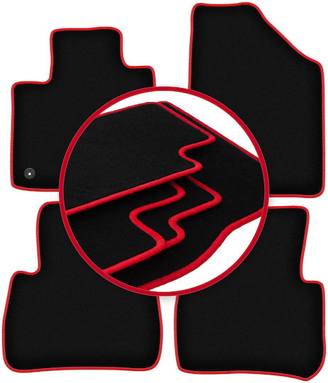 Carlux-red Car Mats Nissan Murano Z51 Suv 2008-2015