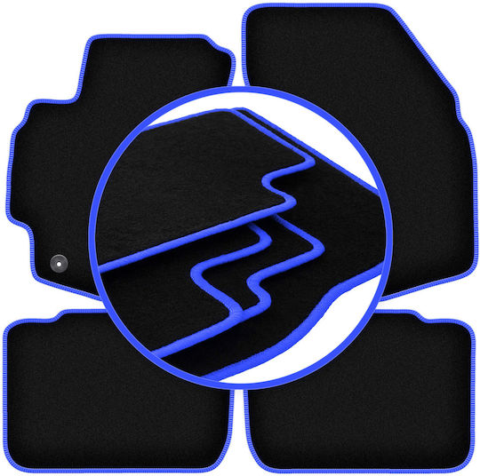 Carlux Blue Car Mats Suzuki Liana for Hatchback and Sedan 2005-2008