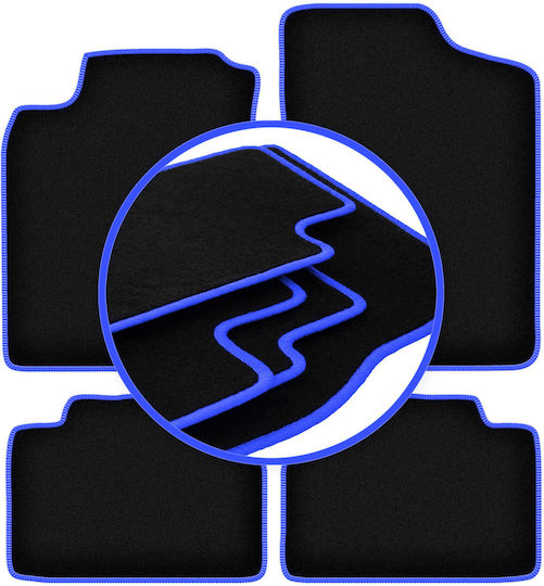 Carlux Blue Car Mats for Daihatsu Charade Hatchback 1994-2000