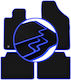 Carlux-blaue Autoteppiche Renault Safrane Liftback 1992-2000