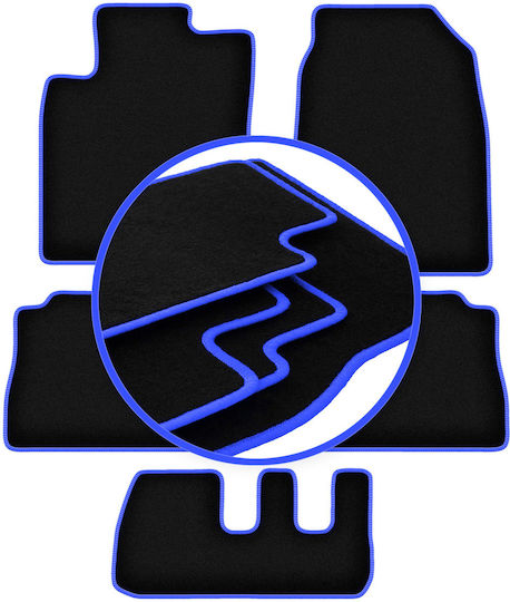 Carlux Blue Car Mats Chevrolet Captiva 7 Seater 2006-2017