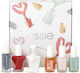 Discovery Set Essie Nail Enamel Vegan Glossy Shine Finish Nail Polish 99 Mint Candy Apple 13.5 Ml + Expressie Air Dry Nail Polish 13.5 Ml + Gel Couture Nail Polish Rock Runway 13.5 Ml + Essie Nail Polish Ballet Slippers 13.5 Ml + Gel Couture Top Coat Nail Strengthening Lacquer