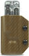 Kydex Sheath for Leatherman Free P2 Brown Clip and Carry