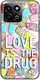 Love Is Drug Honor 200 Smart 5g Black Tpu Μαύρη Σιλικόνη