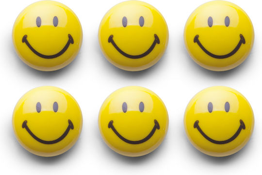 Μαγνητάκια Σετ 6τμχ Z-l Smiley 11204 Φ3
