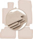 Premium Beige Floor Mats Mercedes S W220 Sedan Short 1998-2005