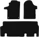 Basic Black Velvet Floor Mats Mercedes Vito W447 Van 2014