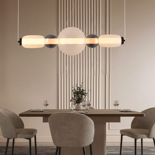 Inlight Κρεμαστό Φωτιστικό LED 80x80x20εκ.