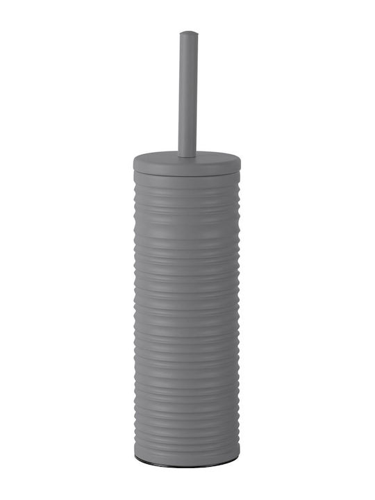 Ankor Metallic Toilet Brush Gray