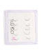 Asimi Body Piercing Silver White Nose Hoop Earring