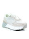 Damen Sneakers Silber
