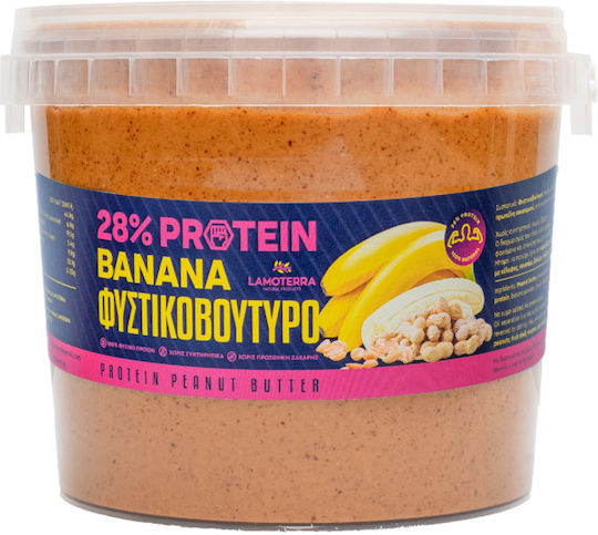 Lamoterra Erdnussbutter Cremig mit Extra Protein 3000gr