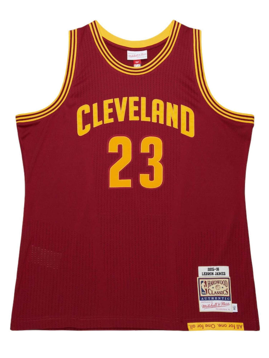 lebron james mitchell and ness