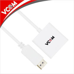 Vcom Adapter Von DisplayPort M Zu HDMI F Weiß