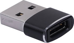 Adaptor Vcom Ca435m USB A Tată la USB C Mamă Negru Adaptor Vcom Ca435m USB A Tată la USB C Mamă Negru