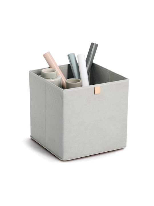 Children's Folding Storage Box made of Fabric Gray 32x32x32cm 1pcs