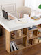 Домашно бюро Дървено White-pine 130x50x72бр