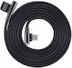 Sbox Unghi (90°) / Braided USB 2.0 Cablu USB-C bărbătesc - USB-A Negru 3m (USB-C-90-B)