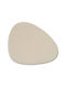 Platzdeckchen Künstliches Leder Beige 42x34cm 1Stück