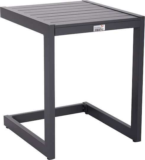 Masă laterală Catering Belling Pliabil 42x43x53buc Gri închis