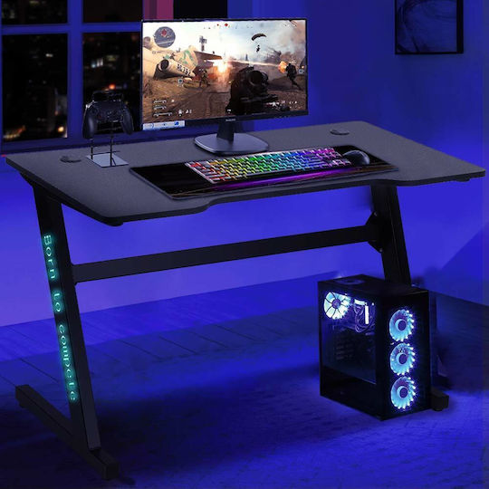Γραφείο Gaming με LED 80x30x73εκ. Ροζ Γραφείο Gaming με LED 80x30x73εκ. Ροζ