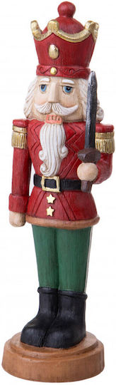 Brandani Nutcracker de Crăciun din Plastic Înălțime 30cm.