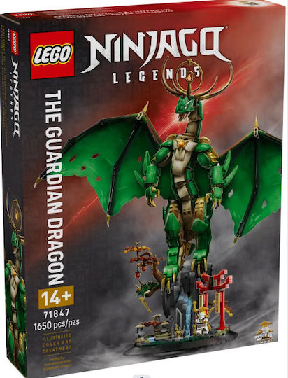 LEGO Ninjago Пазител Дракон За 14+ Години 1650 Бройки