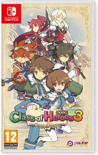 Class of Heroes 3 Remaster Switch-Spiel
