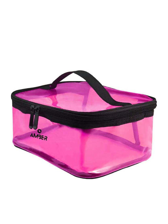 Cosmetic Toiletry Bag 23x17x11 Amber 2033-2 Fuchsia 23x17x11