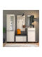 Arran Kom Entry Furniture with Shoe Rack & Bench Cashmere 80x40x57cm