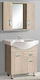 Gloria Set-0117 Badezimmer Waschtisch-Einheit M100xB54xH82cm Weiß