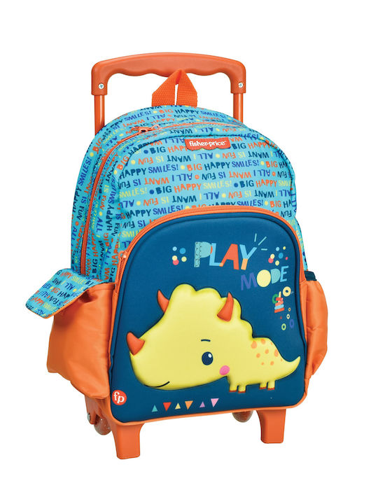 Fisher Price Dino Τρόλεϊ Πολύχρωμη