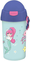 Must Team Plastic Kids Water Bottle with Straw ...