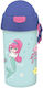 Must Team Детски Пластмасов Термос с Сламка 500ml