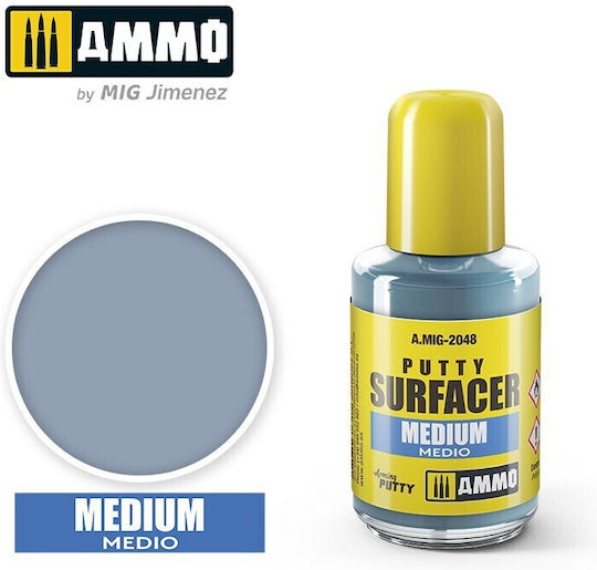 Putty Surfacer Medium Υγρός Στόκος Medium 30ml