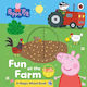 Fun At Farm A Magic Wheel Book Peppa Pig Fun At The Farm A Magic Wheel Book
