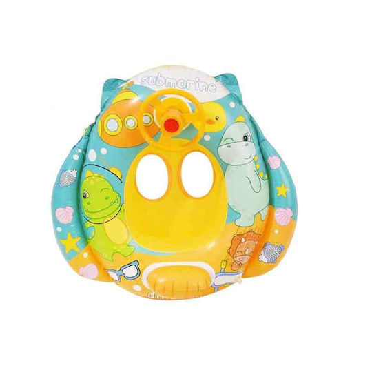 Swimming Aid Swimtrainer 76cm with Sunshade Yellow Child's