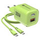 Forcell Charger GaN with USB-A Port and USB-C P...
