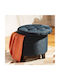 Wooden Footstool with Storage Space Blue 43x51x51cm