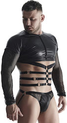Regnes Fetish Planet Sexy Herren Top Schwarz