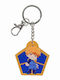 Blauer Schloss Rensuke Kunigami Chibi Stil Schlüsselanhänger