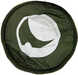 Taschenfrisbee Ticket zum Mond Armeegrün