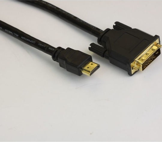 Vcom Cg481g-10m Cable From Dvi M To Hdmi M 10m