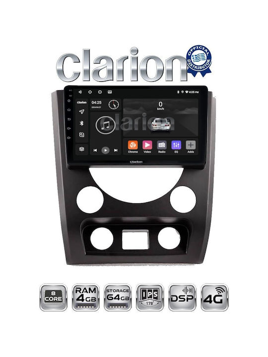 Clarion Car Audio System for Ssangyong Rexton 2015 > 2016 (Bluetooth/USB/WiFi/GPS/Apple-Carplay/Android-Auto)